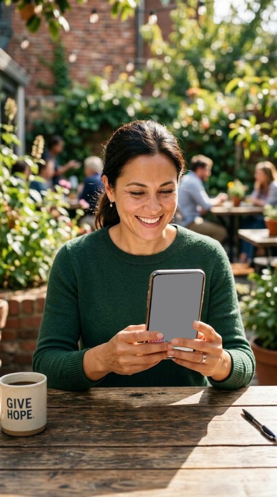 donor impact smartphone